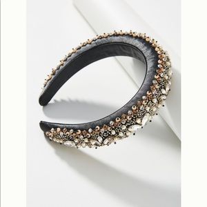 Anthropology Emilia Embellished Headband